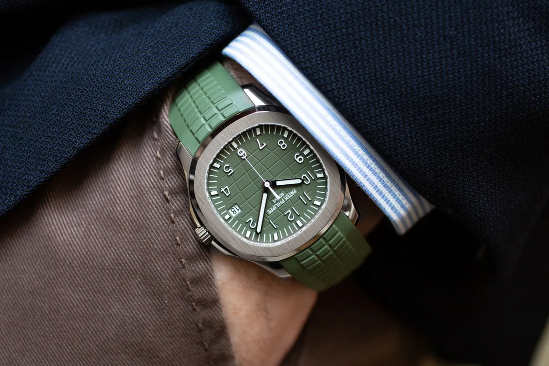 Patek Philippe Aquanaut 5168G Khaki Green Watch