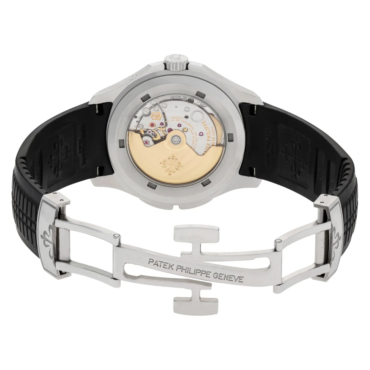 Patek Philippe Aquanaut 5968A Black Embossed Watch