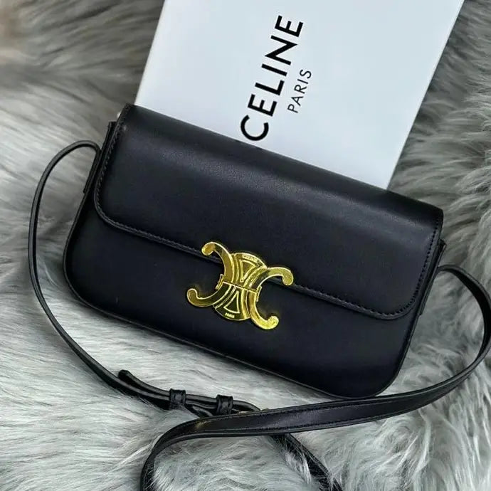 Celine Triomphe Shoulder Bag – Classic Monogram Canvas