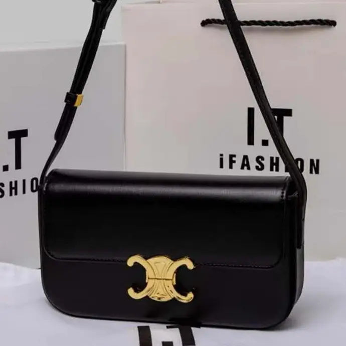 Celine Triomphe Shoulder Bag – Luxury Leather Bag in UAE