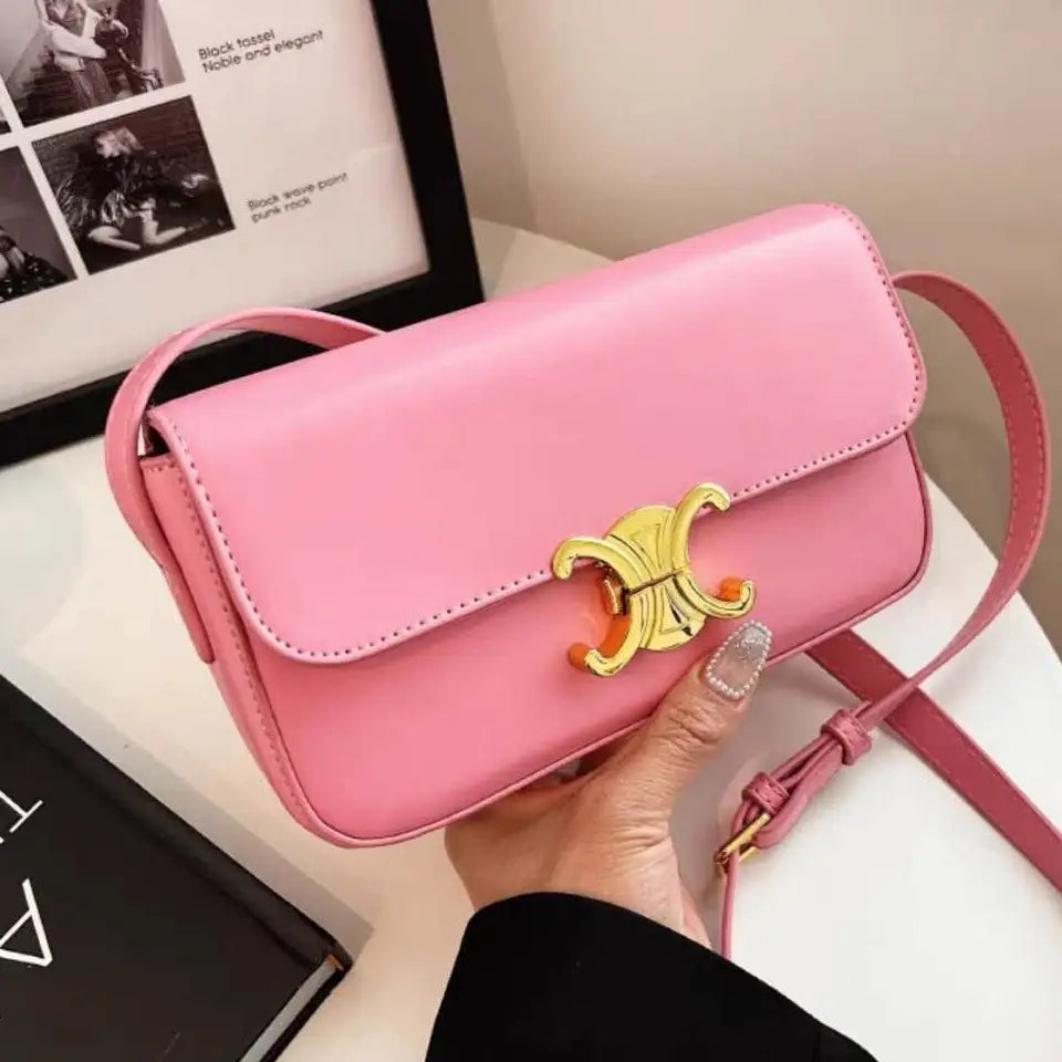 Celine Triomphe Shoulder Bag – Luxury Leather Bag in UAE