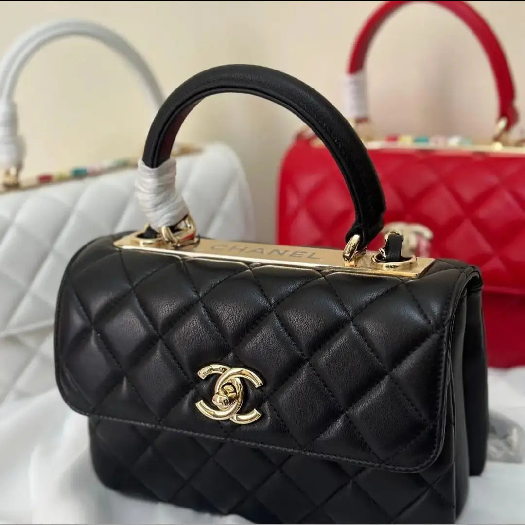 Chanel 2019 Small Trendy CC Handbag in Black