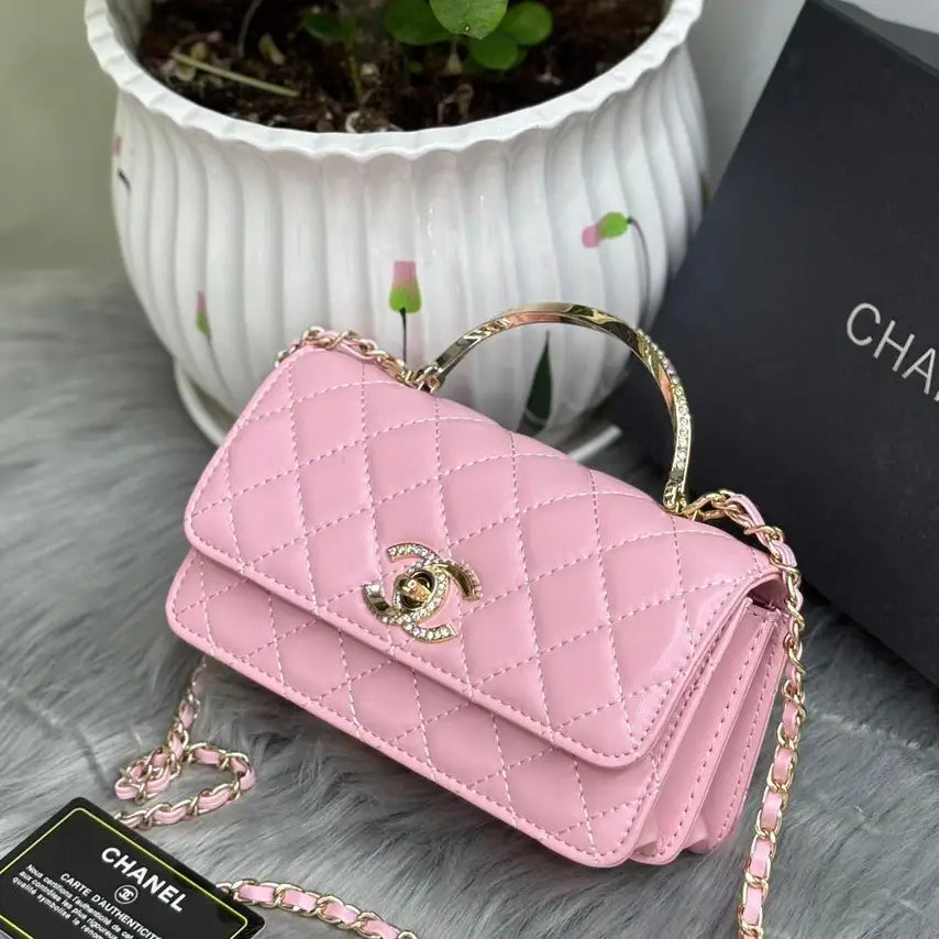 Chanel Black Quilted Calf Leather Shoulder Bag