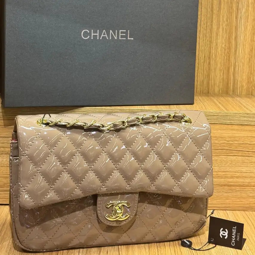 Chanel Classic Flap Bag in Patent Leather