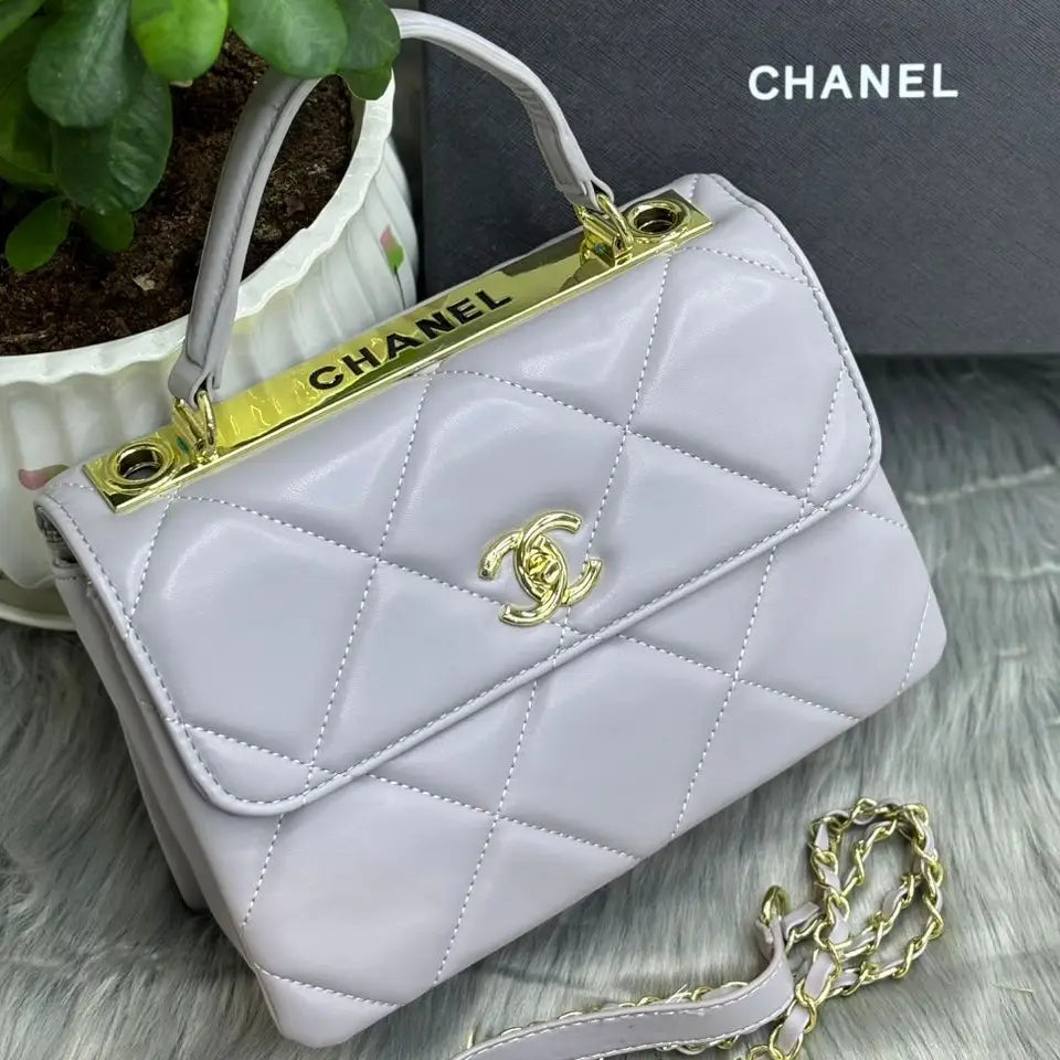 Chanel Matelassé Large Leather Bag