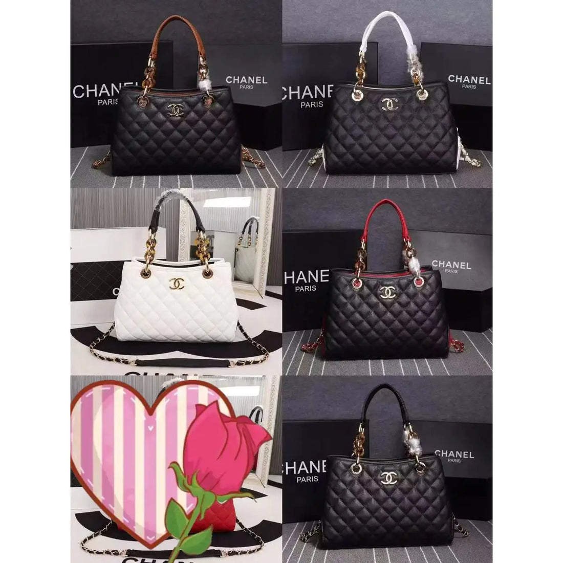 Chanel White Quilted Flap Bag