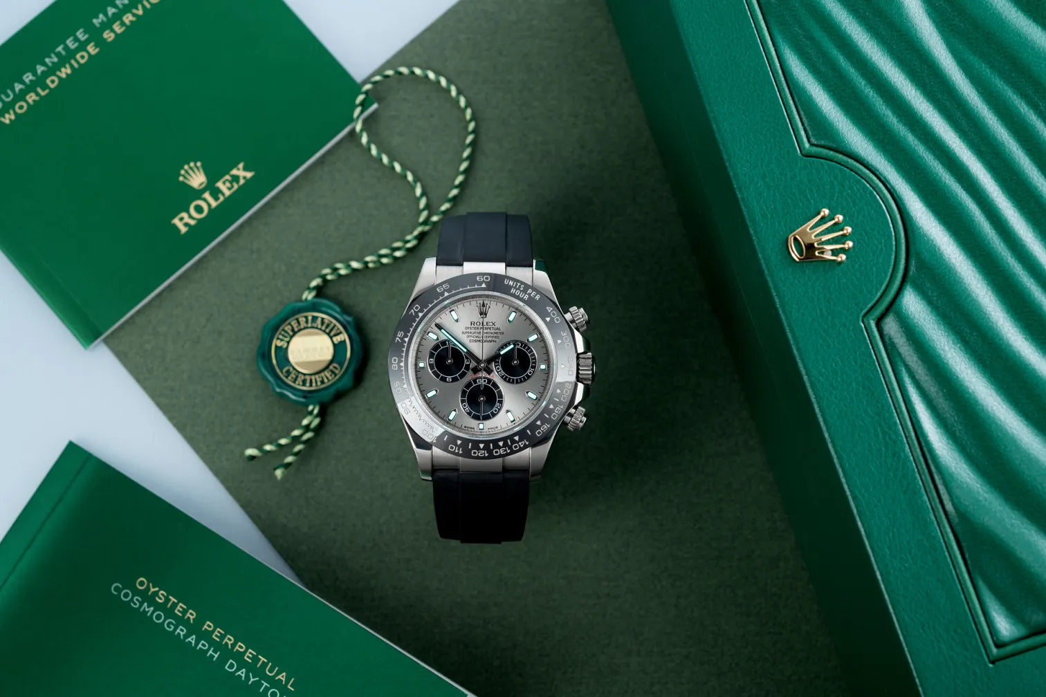 Cosmograph Daytona White Silver Latest Model