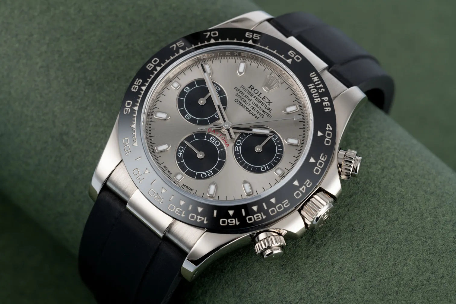 Cosmograph Daytona White Silver Latest Model 116519LN