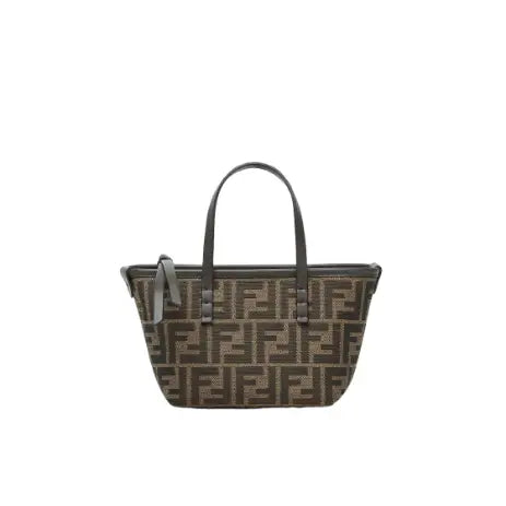 Fendi Mini Roll FF jacquard bag