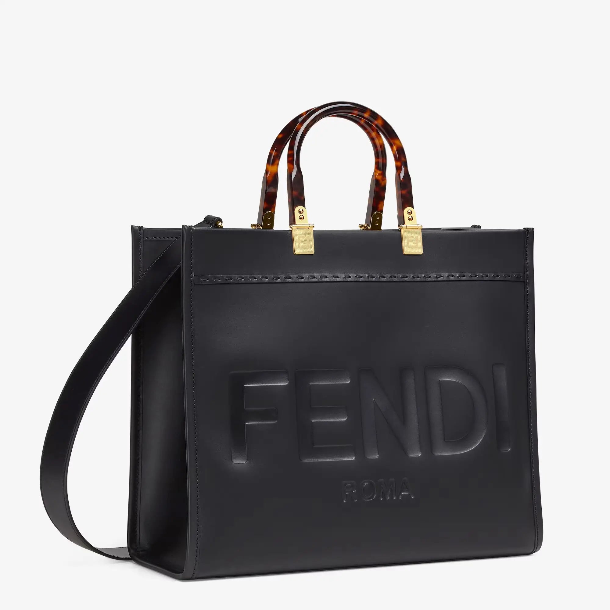 Fendi Sunshine Medium leather shopper
