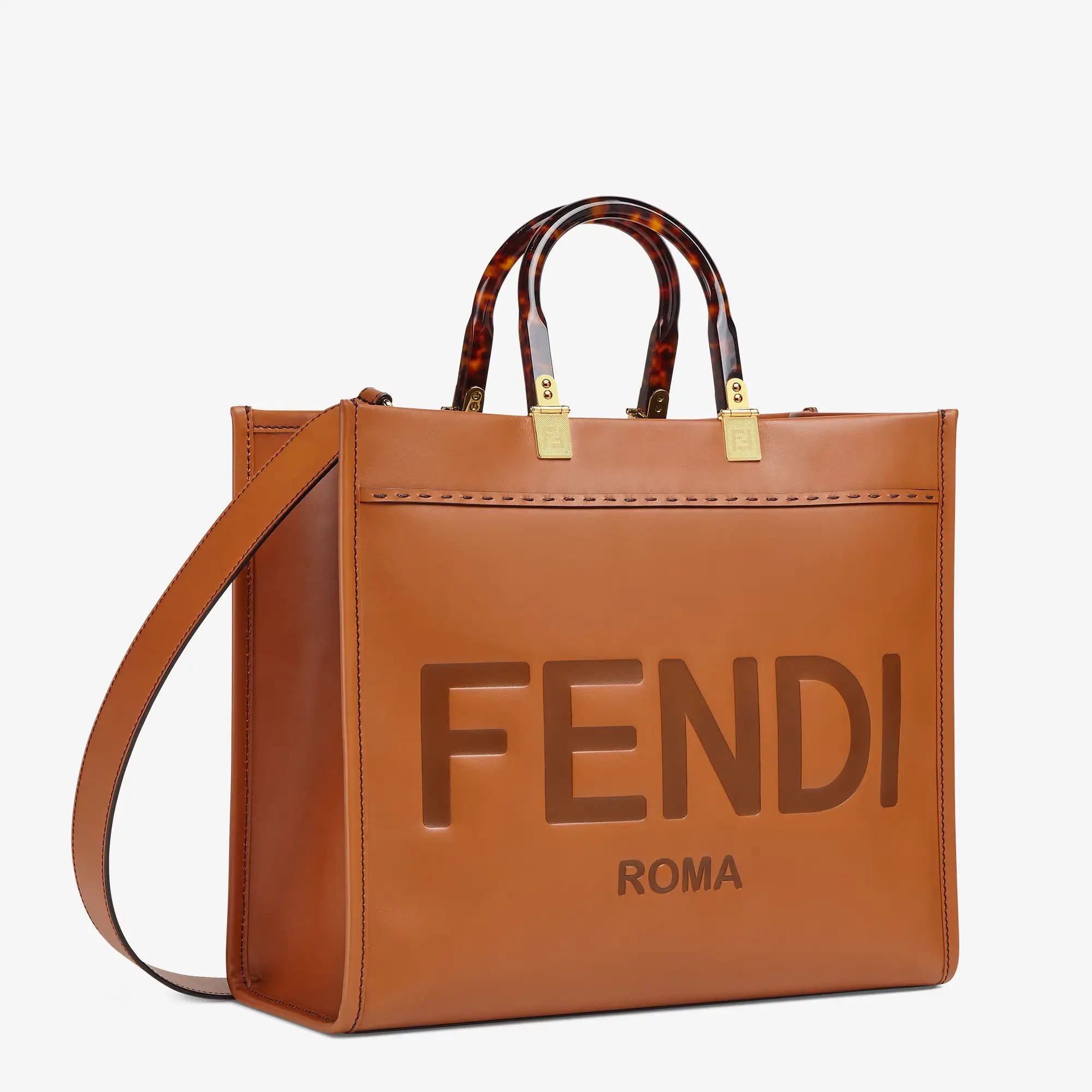 Fendi Sunshine Medium leather shopper