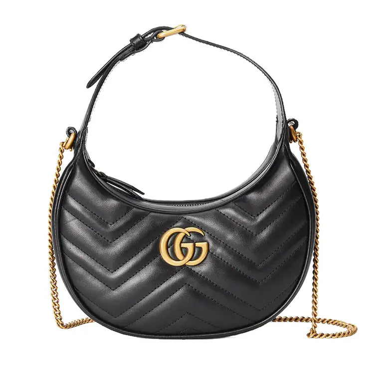 GG Marmont Half-Moon-Shaped Mini Women Bag