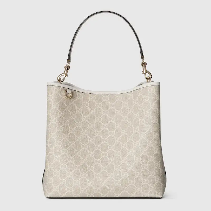 Gucci GG Emblem medium bucket women bag