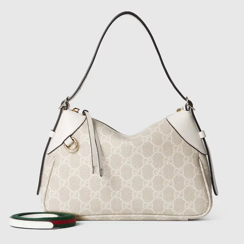 Gucci GG Emblem small shoulder women bag