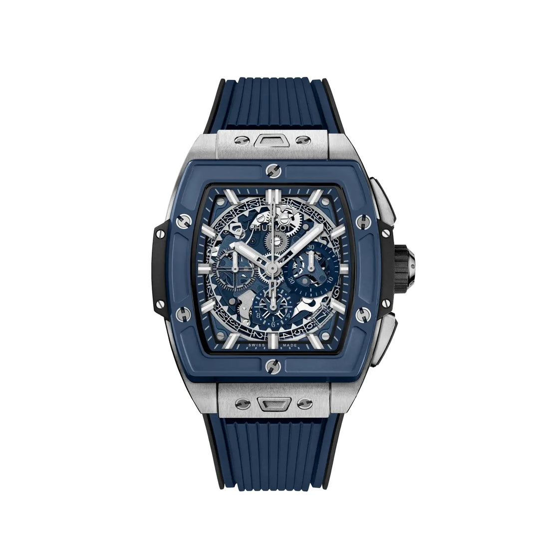 Hublot Spirit of Big Bang Titanium Blue Ceramic 42mm Chronograph – 642.NL.7170.RX in Dubai UAE
