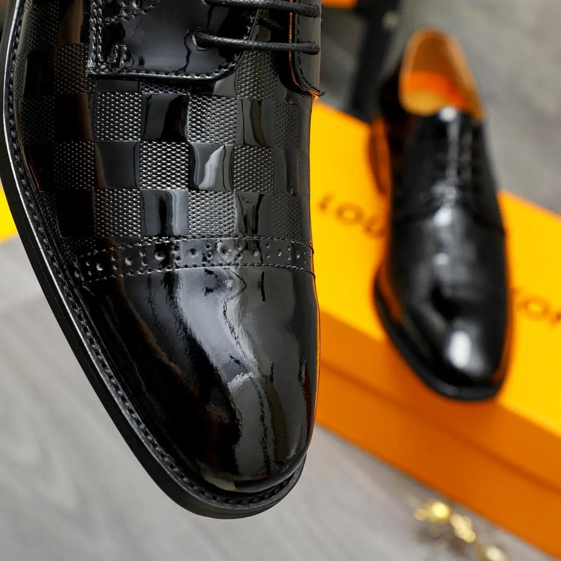 Louis Vuitton Leather Dress Shoes in Dubai