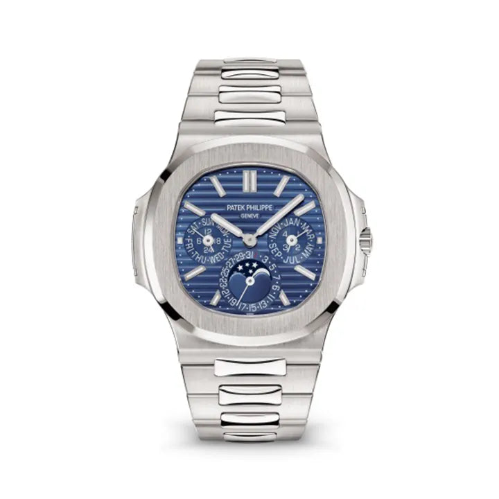 Patek Philippe Nautilus 5740/1G Perpetual Calendar Blue Sunburst Watch