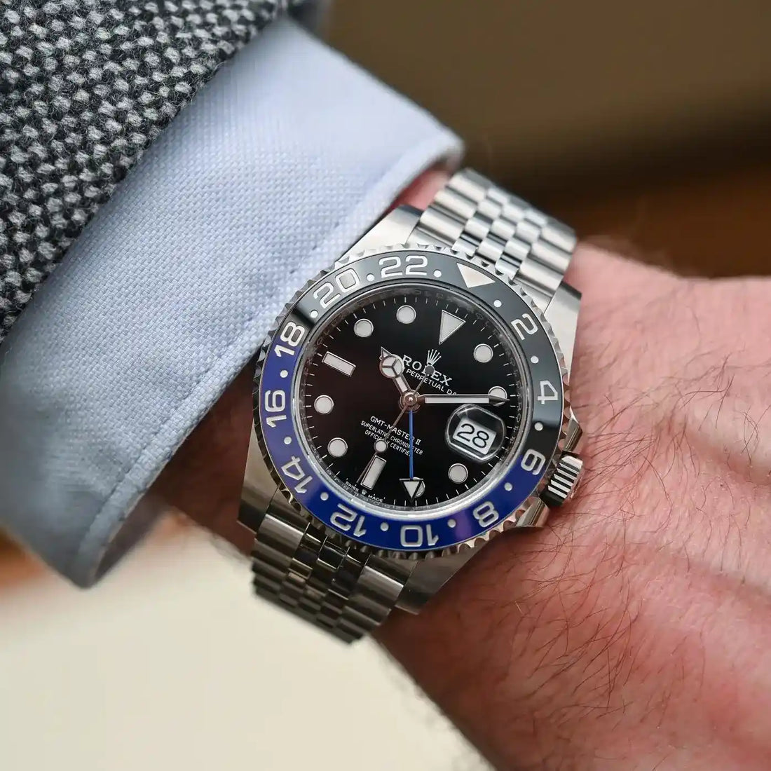 Rolex 126710blnr Gmt-master Ii Batman