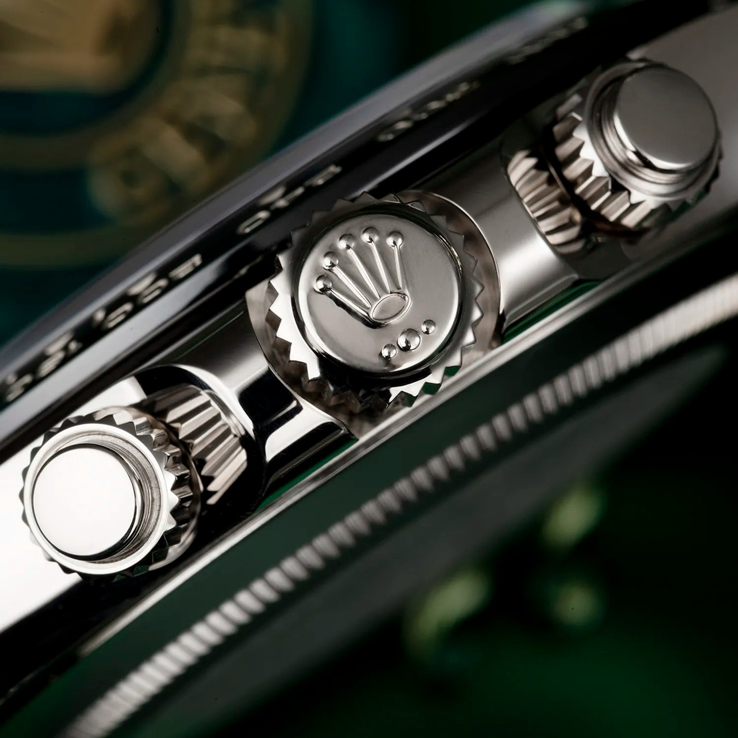 Rolex Daytona White Silver Black Dial Oysterflex Strap 116519LN-0025