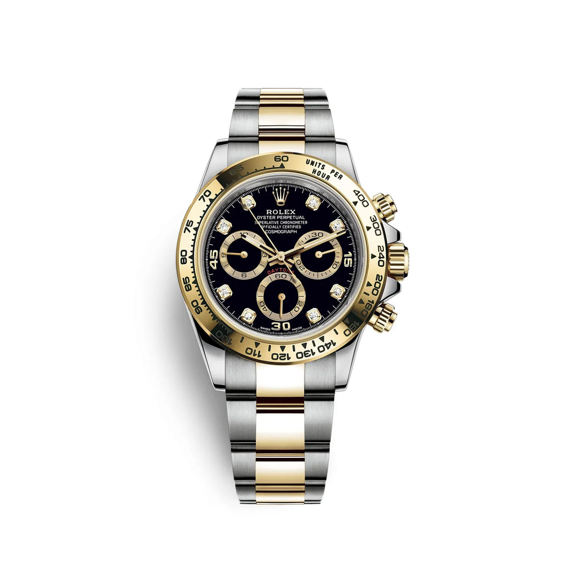 Rolex Daytona 116503 Black Set with Diamonds