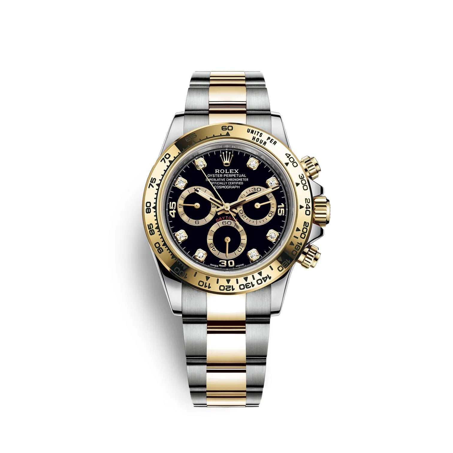 Rolex Daytona 116503 Black Set with Diamonds