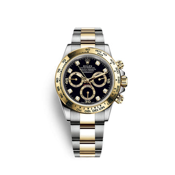 Rolex Daytona 116503 Black Set with Diamonds