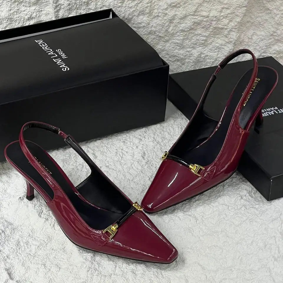 Saint Laurent Paris Slingback Pumps