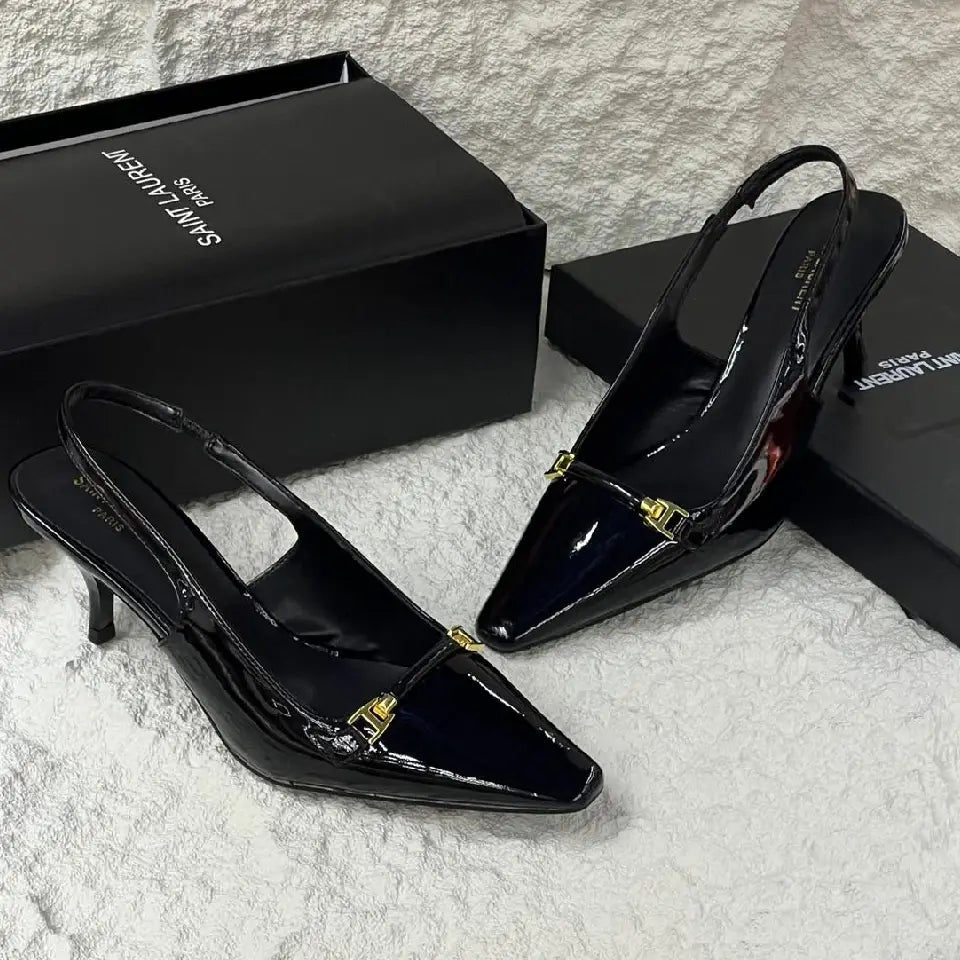 Saint Laurent Paris Slingback Pumps