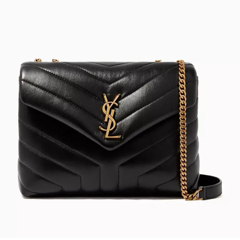 Sunset Leather Small Loulou Bag in “Y” Matelassé Leather