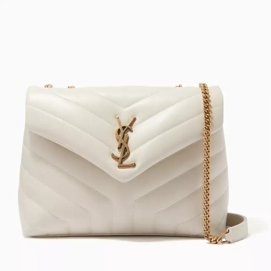 Sunset Leather Small Loulou Bag in “Y” Matelassé Leather