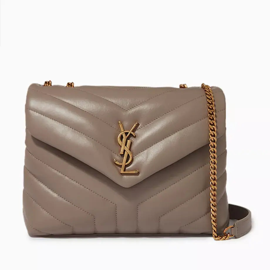 Sunset Leather Small Loulou Bag in “Y” Matelassé Leather