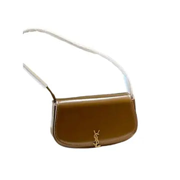 YSL Saint Laurent Mini Voltaire brown leather Bag