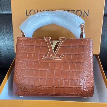 Louis Vuitton Capucines BB Crocodile Leather