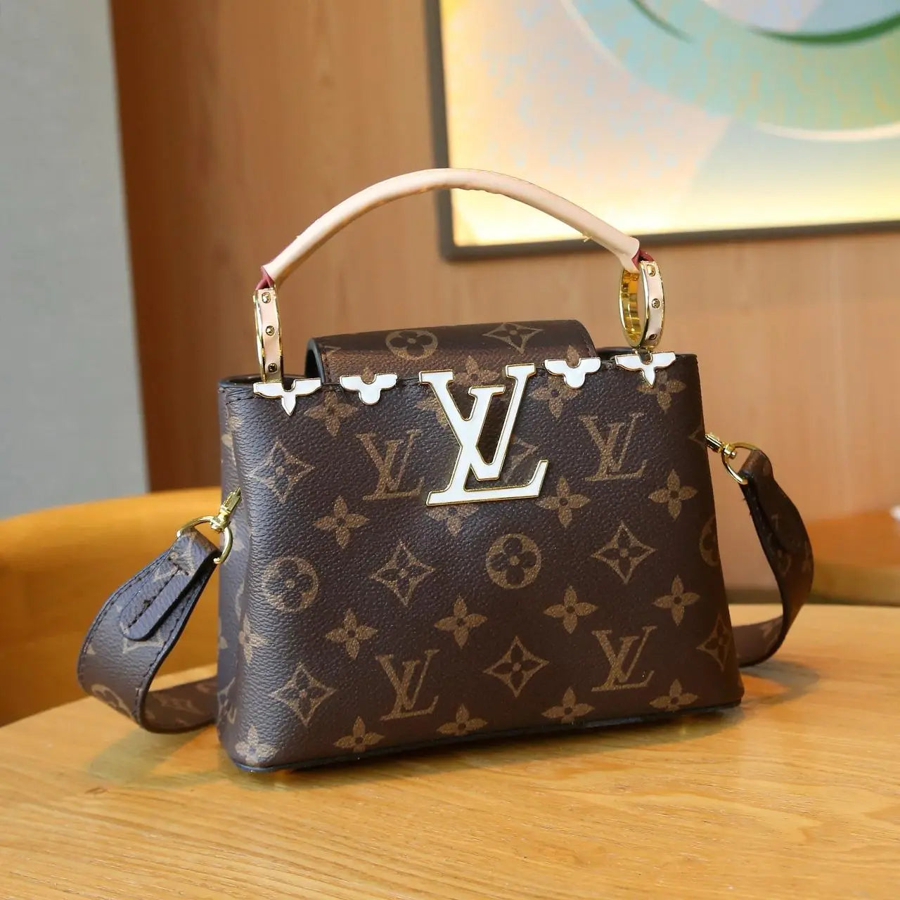 Louis Vuitton Capucines BB Luxury Handbags in UAE