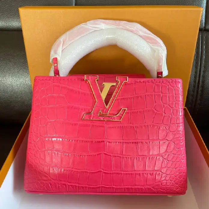 Louis Vuitton Capucines BB Crocodile Leather
